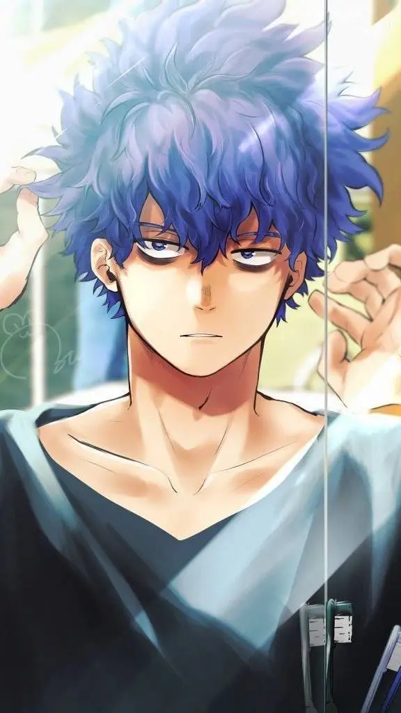ai character: Hitoshi Shinsou  background