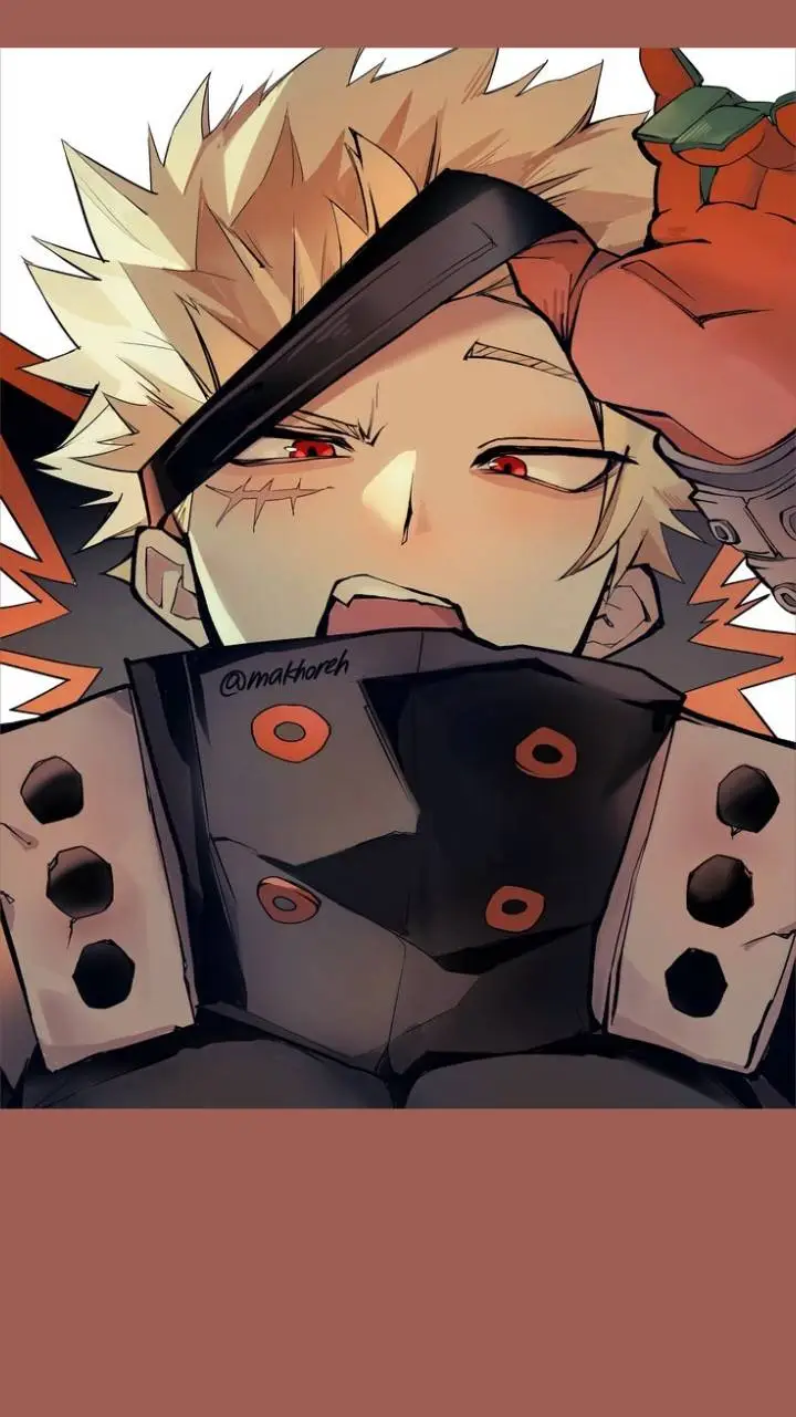 ai character: Katsuki Bakugo  background