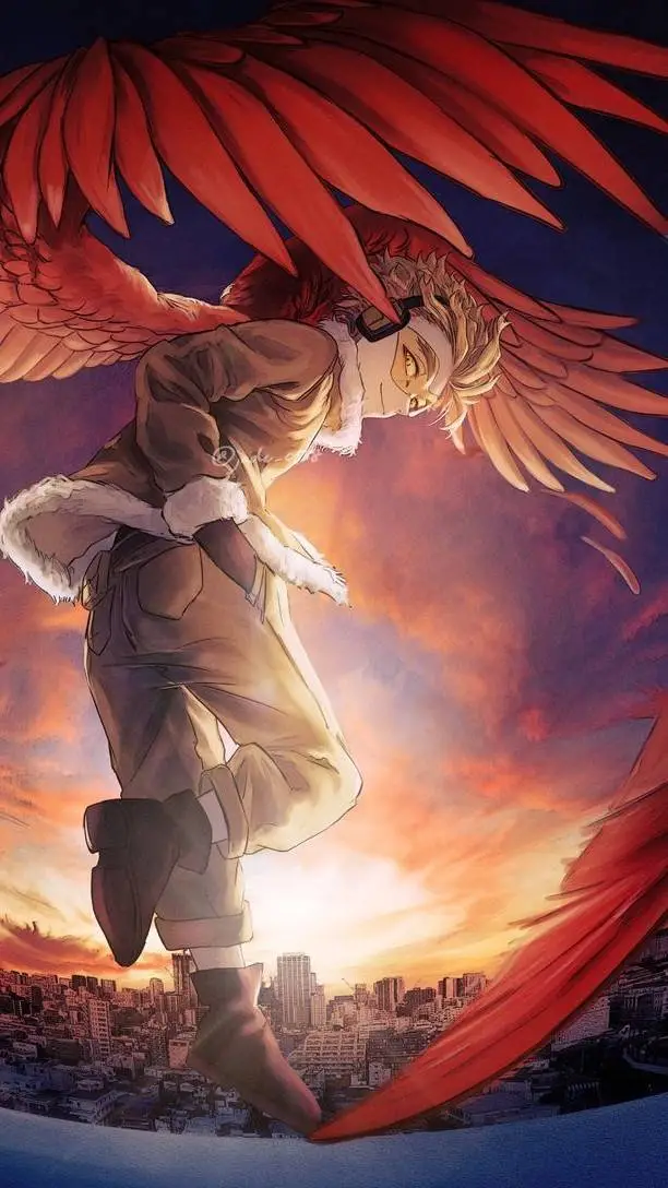 ai character: Hawks~Prank failed background