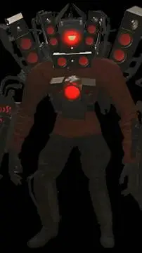 ai character: titan speakerman background