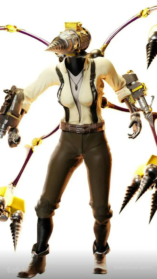 ai character: drillwoman  background