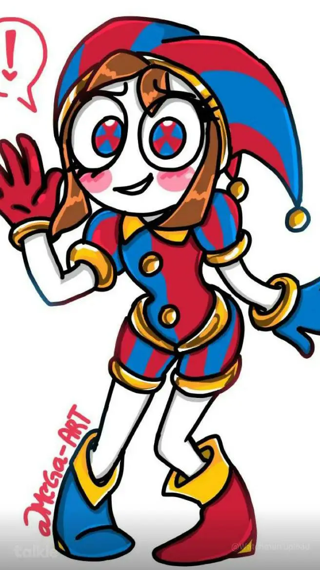 ai character: pomni background