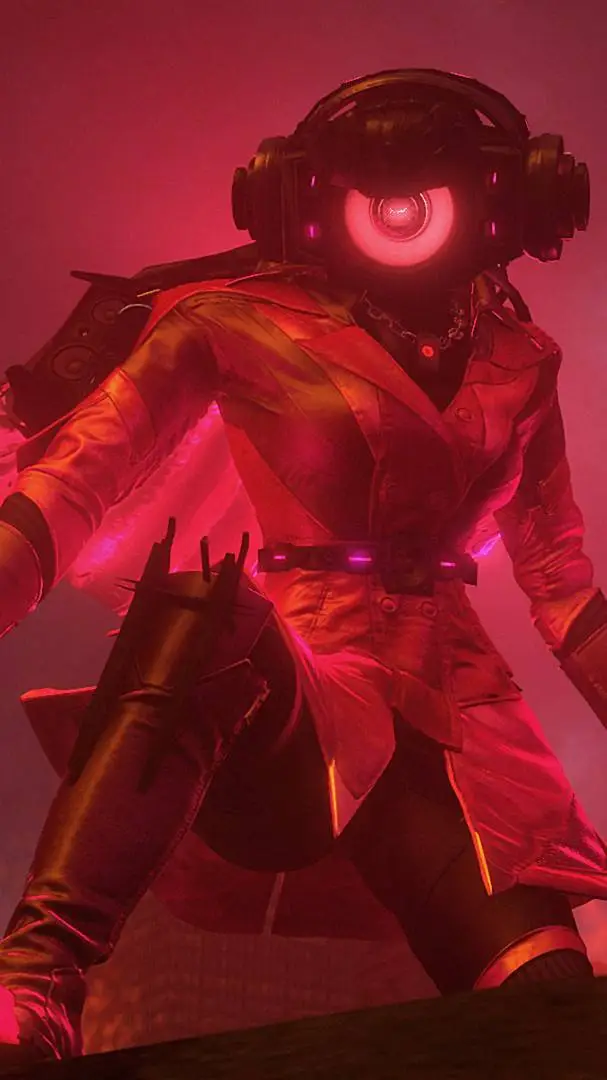 ai character: speakerwoman  background