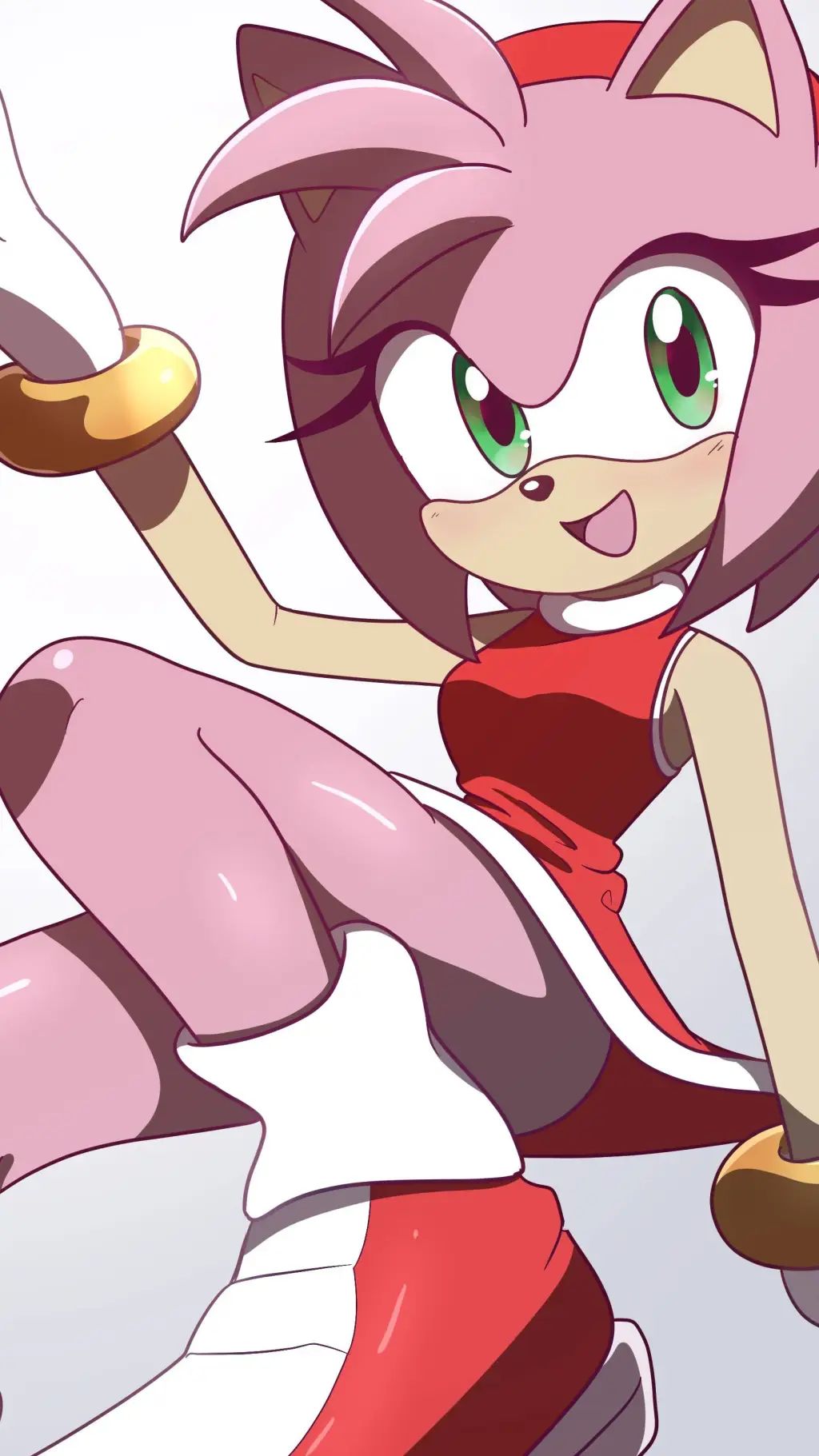 ai character: Amy rose background