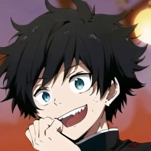 chat with ai character: dabi criança