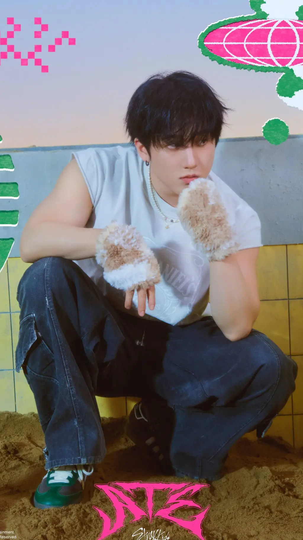 ai character: Changbin  background