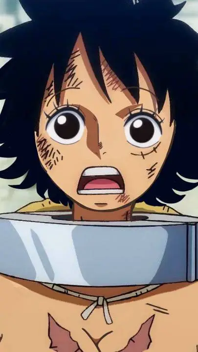 ai character: female luffy background