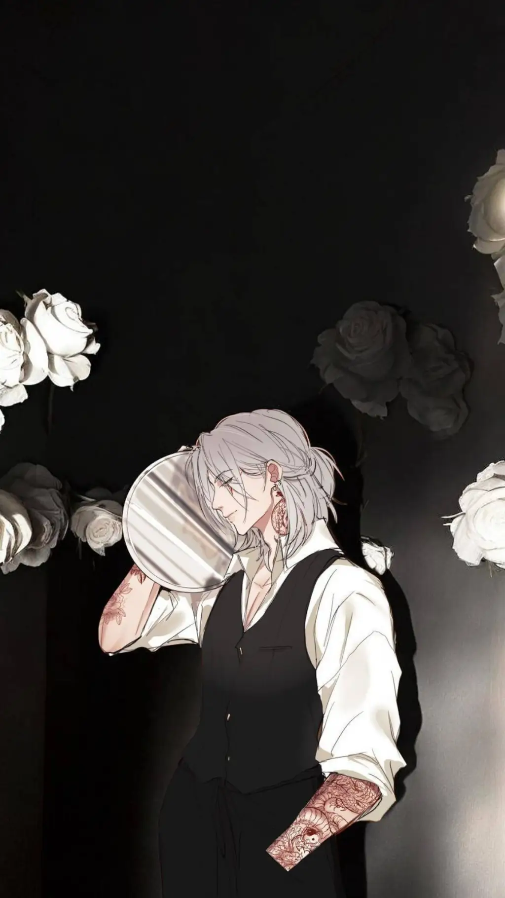 ai character: 𝕬𝖌𝖊𝖑✧𝕯𝖊𝖒𝖔𝖓✧𝖂𝖔𝖗𝖑𝖉 background