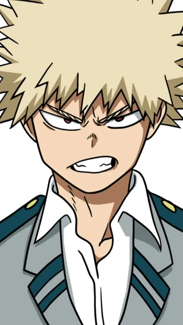ai character: Katsuki bakugo  background