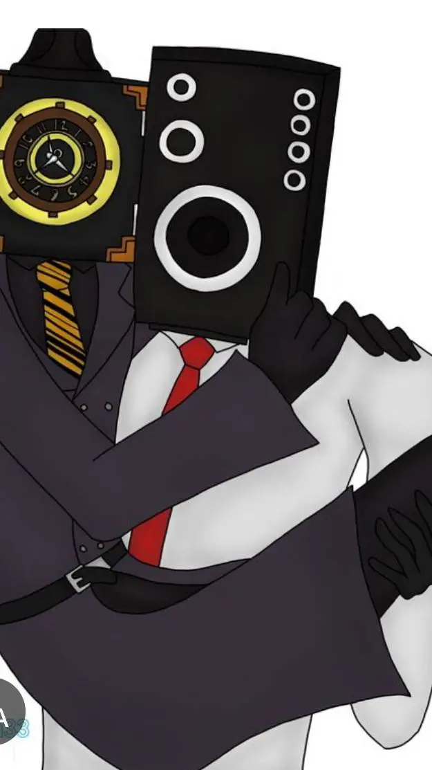 ai character: clockman x speaker background