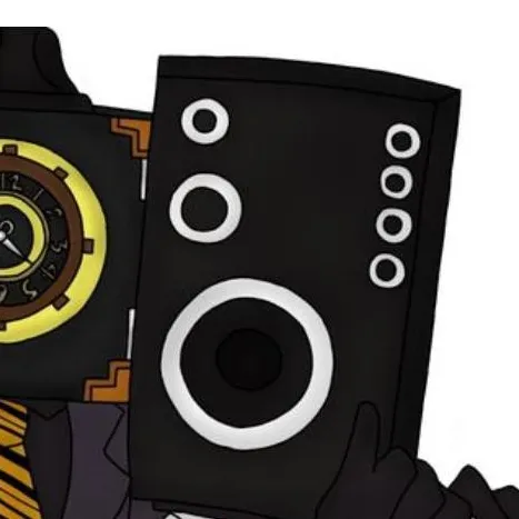 chat with ai character: clockman x speaker