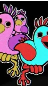 ai character: opina Bird background