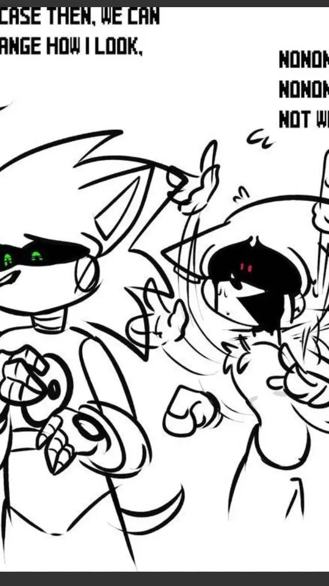 ai character: metal x cursed  background