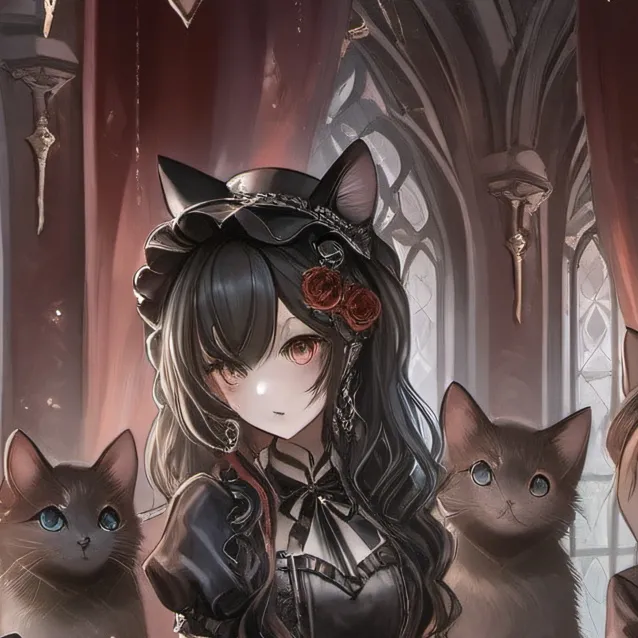 chat with ai character: Neko girl