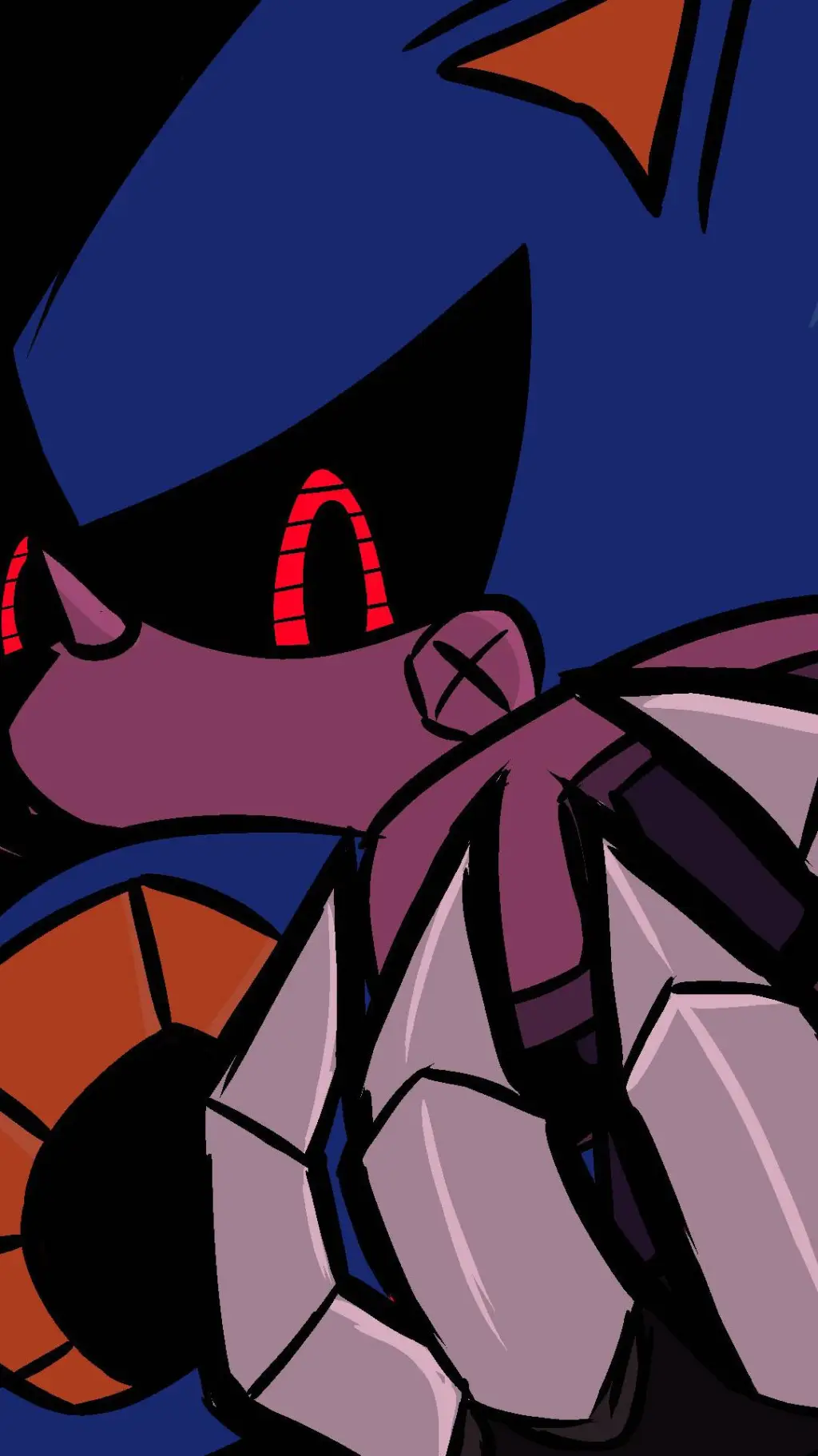 ai character: metal Sonic  background