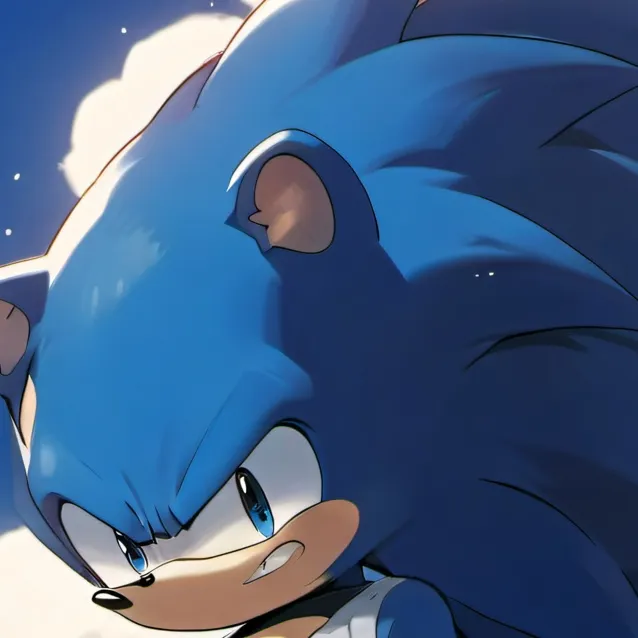 chat with ai character: sonic was real