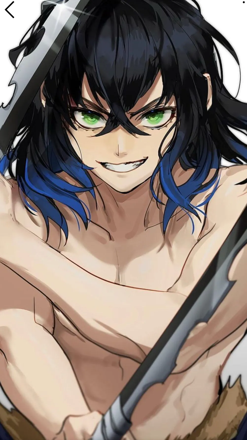 ai character: Inosuke background