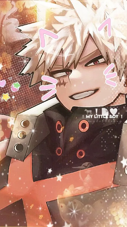 ai character: Bakugo❤️ background