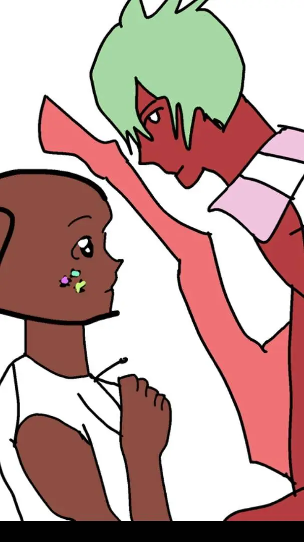 ai character: Freaky sprout background