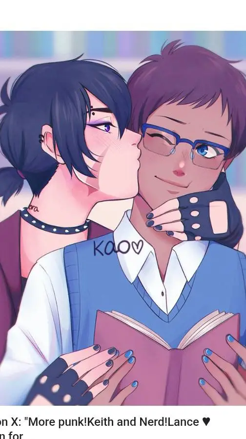 ai character: Keith X Lance  background