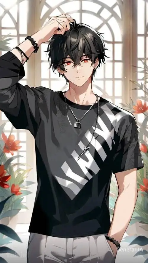 ai character: Hunter🫦 background