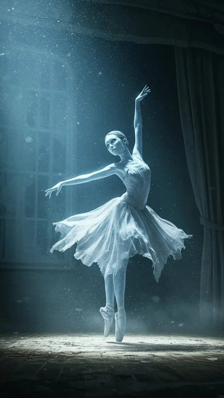 ai character: Ballerina stories background