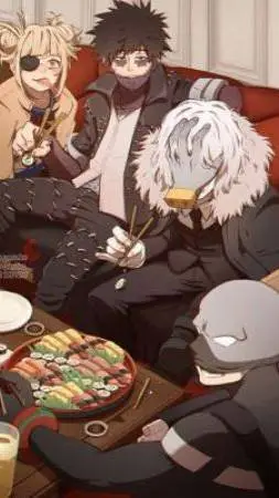 ai character: Villain sleepover background