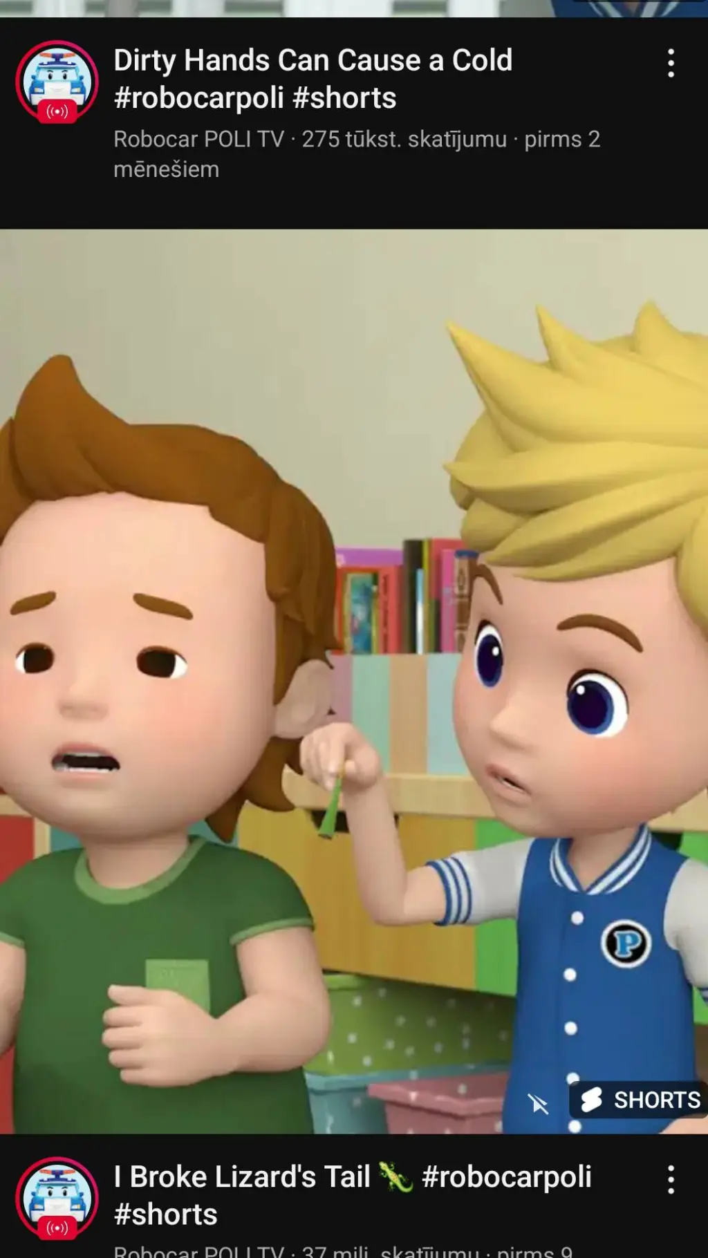 ai character: Johny and peter background