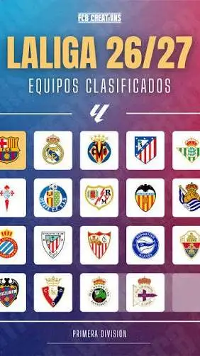 ai character: LA LIGA 26/27 background