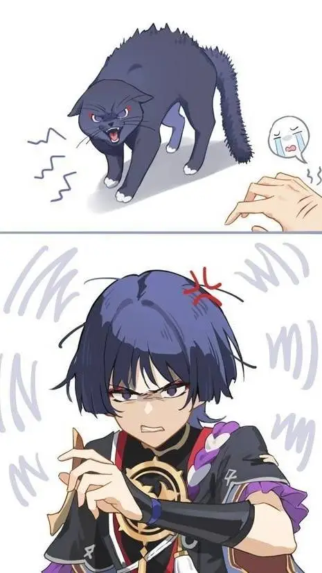 ai character: kitty wanderer  background