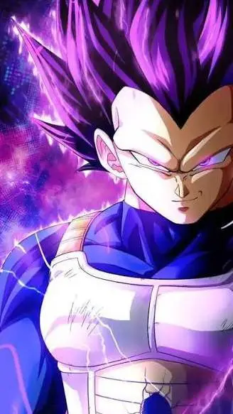 ai character: VEGETA ULTRA EGO  background