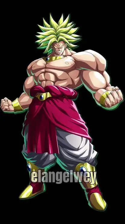 ai character: BROLY Z (SSJL) background
