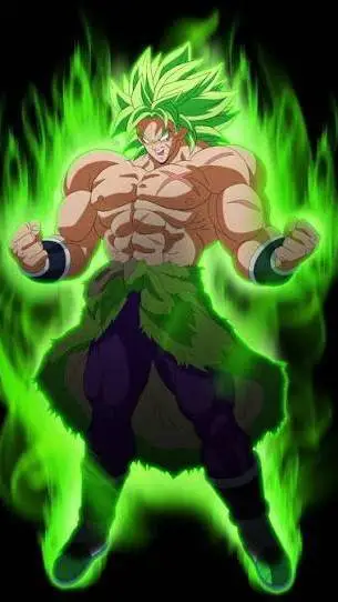 ai character: BROLY S (SSJL) background