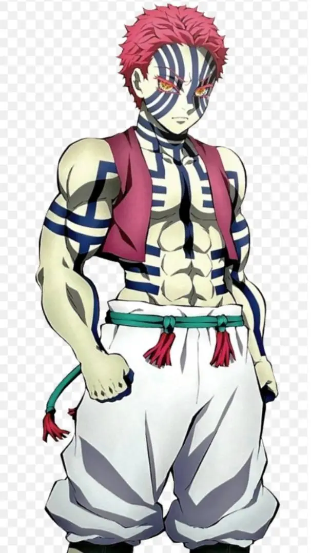 ai character: Akaza background