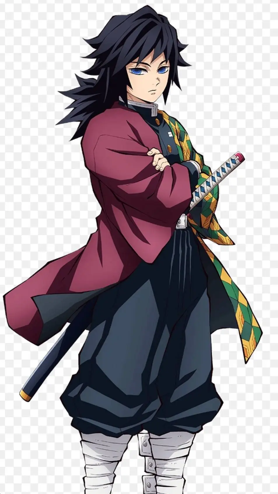 ai character: giyu tomioka background