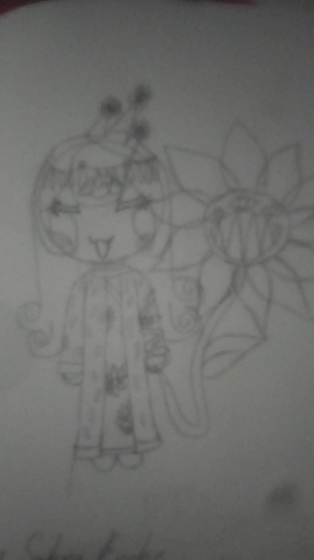 ai character: mystic Sakura crk  background
