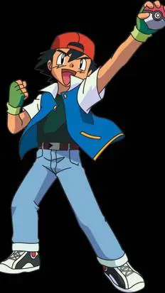 ai character: ash background