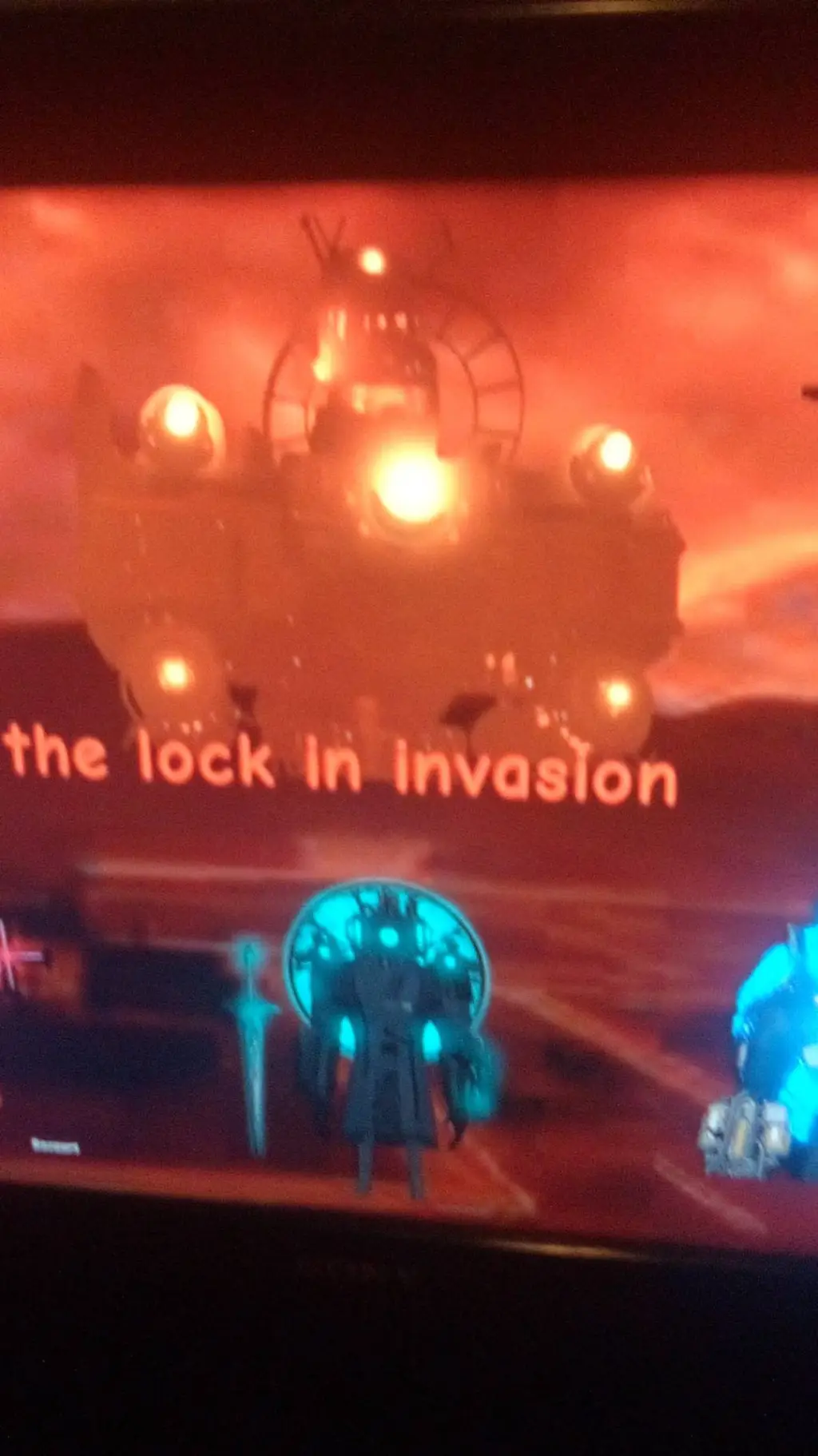 ai character: Lock in invasion background