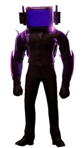 ai character: shadow tv man background