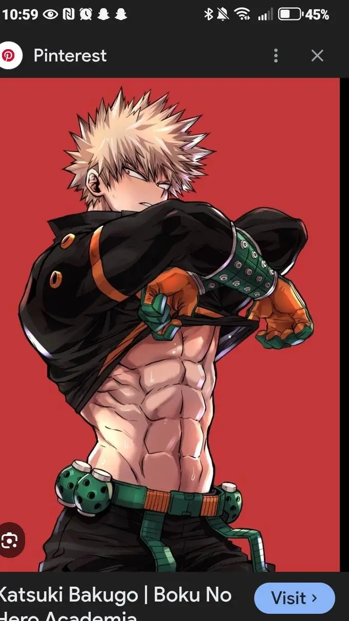 ai character: Katsuki × YN background