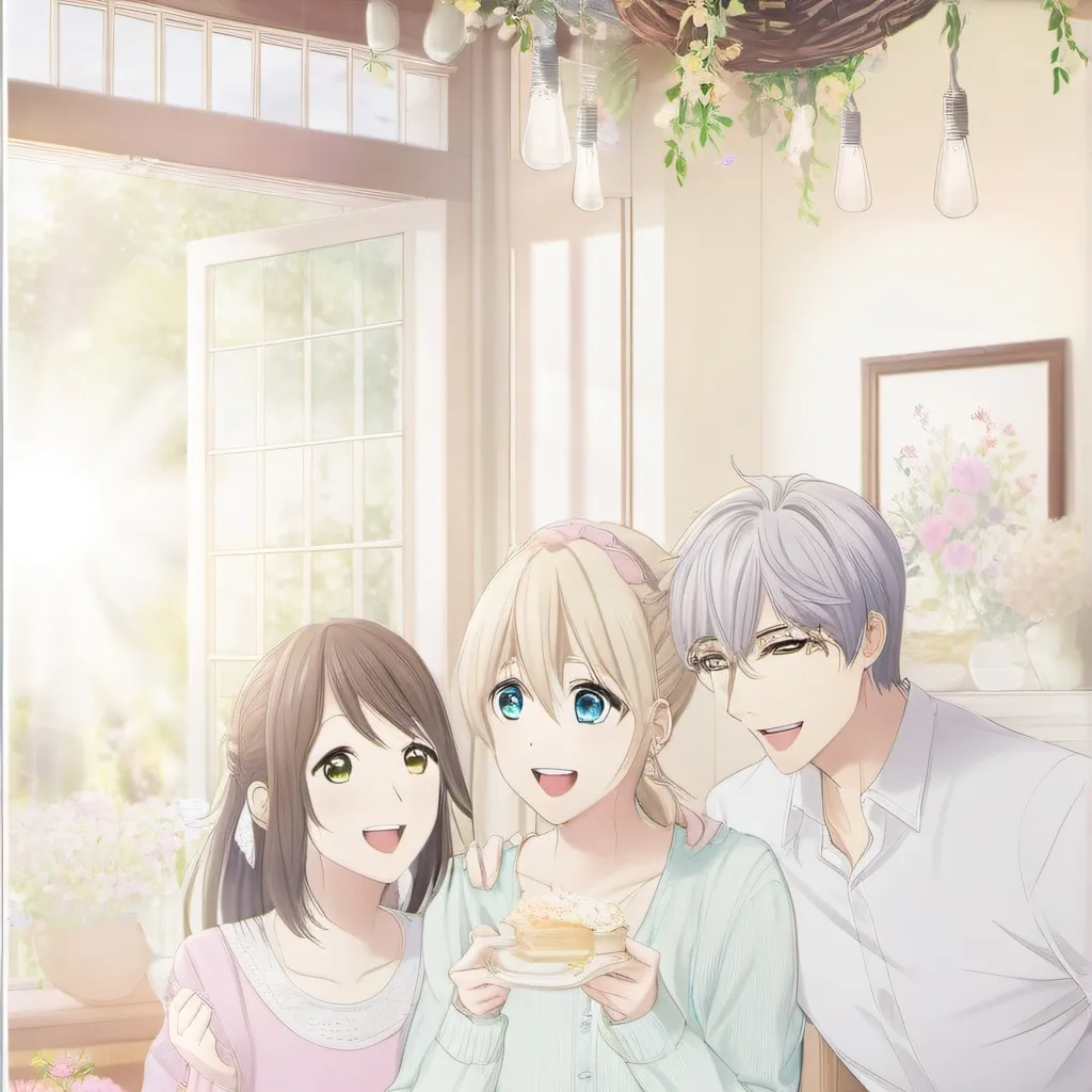 chat with ai character: Family gathering