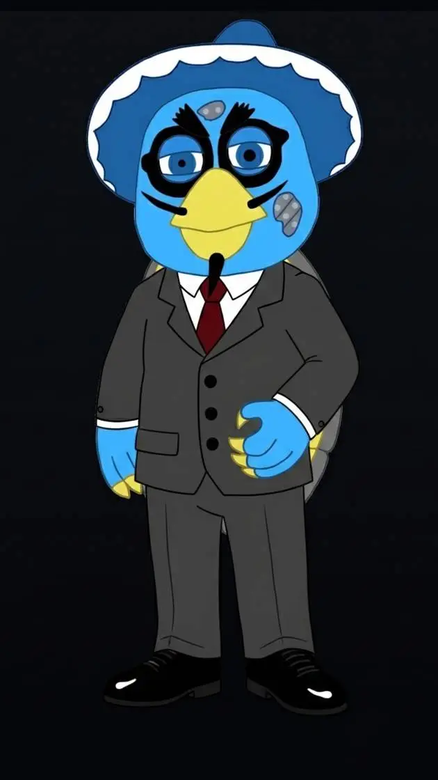 ai character: Tito turtle  background