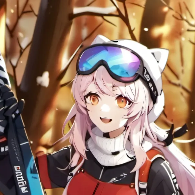 chat with ai character: MHA skiing trip