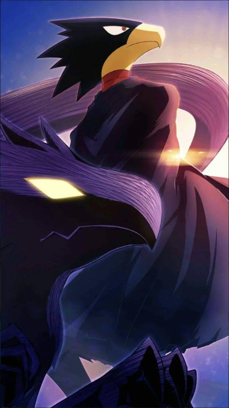 ai character: Fumikage Tokoyami background