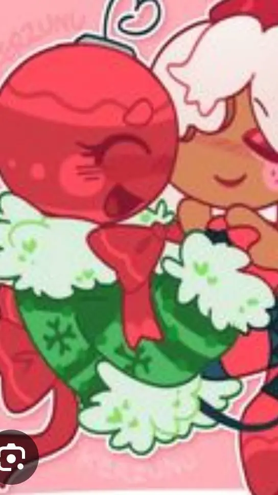 ai character: cookie ornaments!! background