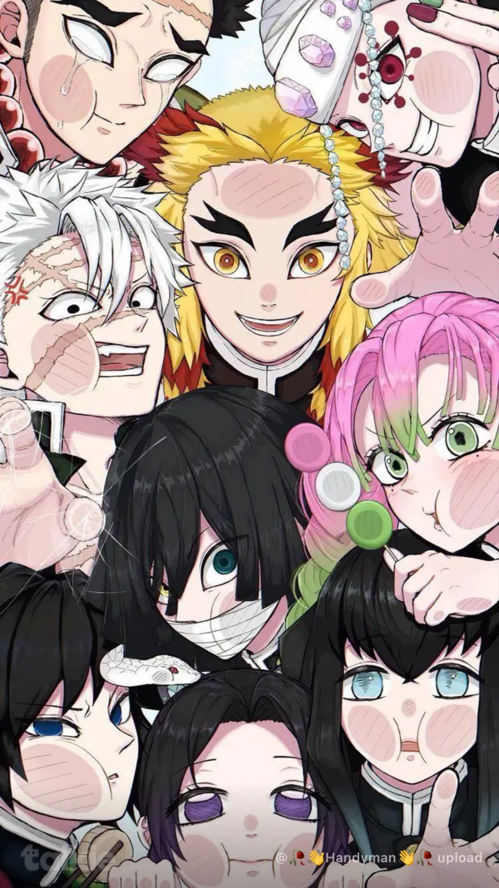 ai character: The love triangle background