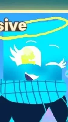 ai character: Goddess Cyan background