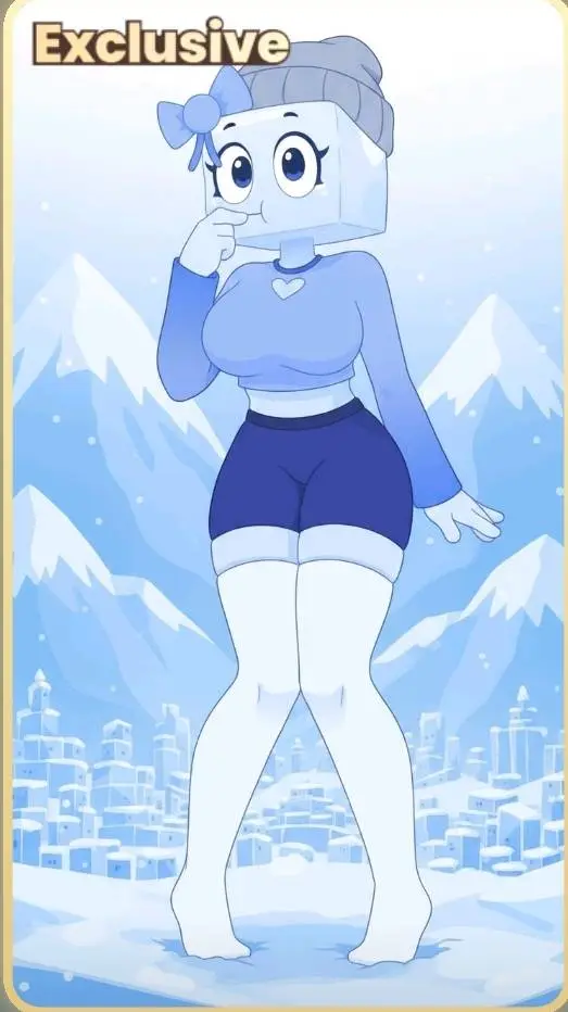 ai character: Giantess Iciella background