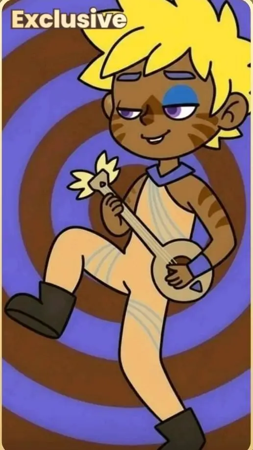 ai character: Guitar background