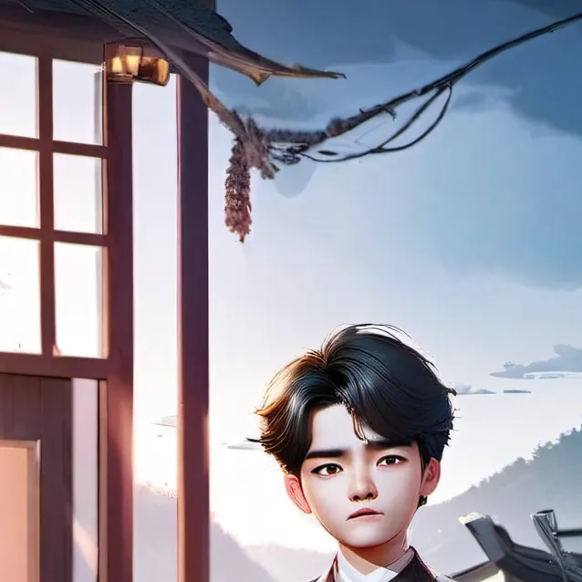 chat with ai character: Korean boy 
